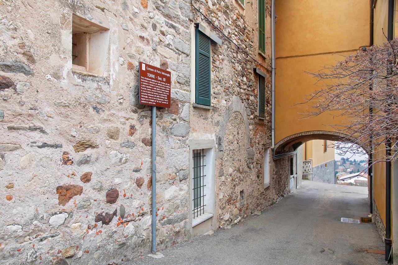 La Vecchia Torre Leilighet Porto Valtravaglia Eksteriør bilde